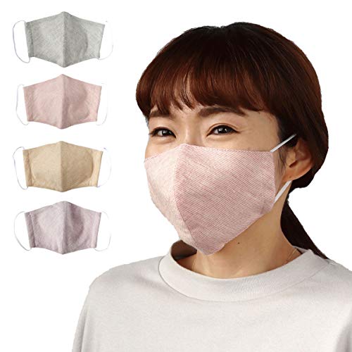 オーガニックコットン100％ 立体フィットマスク 1