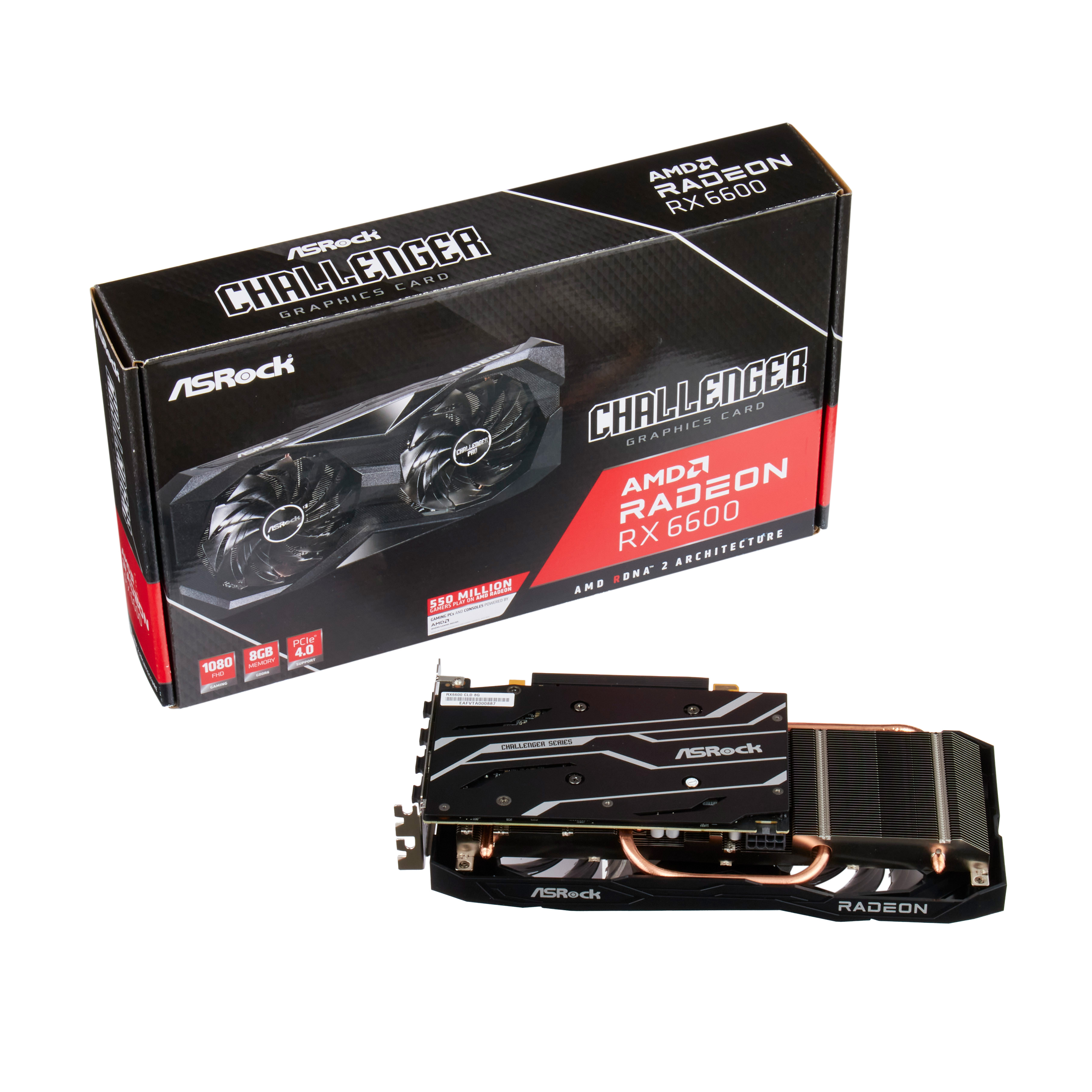 ASRock AMD Radeon RX 6600 Challenger D 8GB RX6600 CLD 8Gを検証