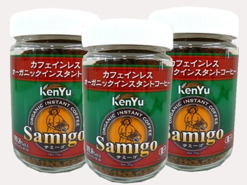サミーゴ 有機カフェインレスインスタントコーヒー 1