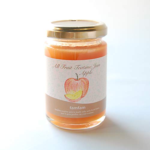 ティータイムジャム 果実だけで作った砂糖不使用のりんごジャム  1