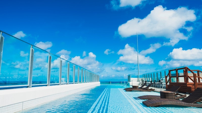 HOTEL SANSUI NAHA 琉球温泉 波之上の湯 1