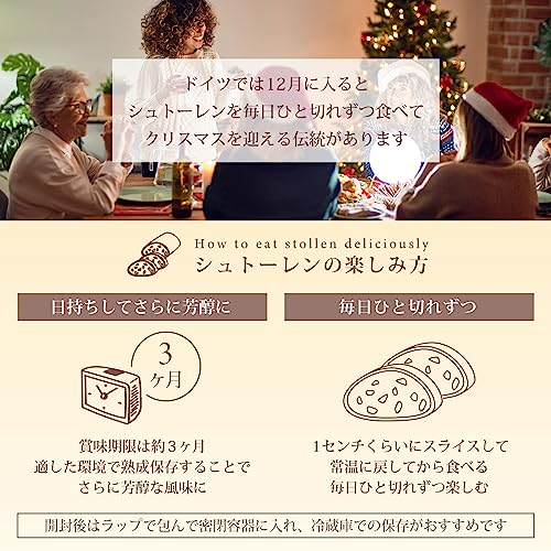 天然酵母 シュトーレン ハーフサイズ 3種セット 2