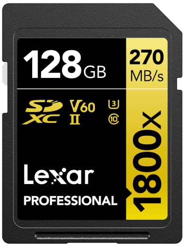 Professional 1800x SDXCカード 128GB 1