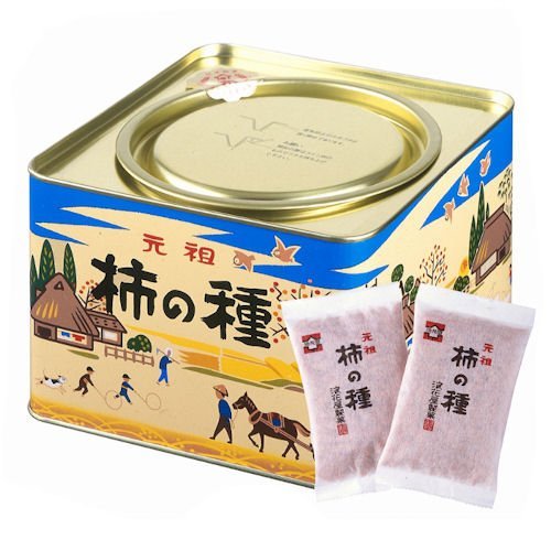 柿の種進物缶 1