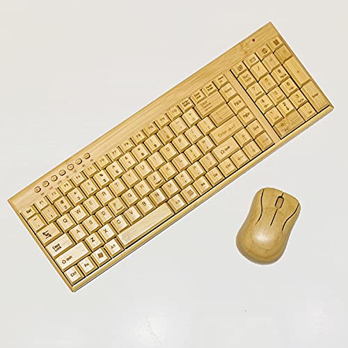 竹製マウスとキーボードセット 1