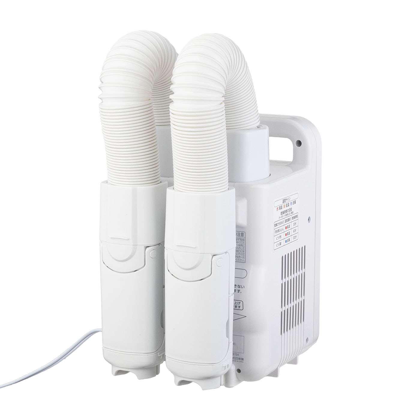 アイリスオーヤマ 布団乾燥機 ハイパワーツインノズル FK-WH2-W