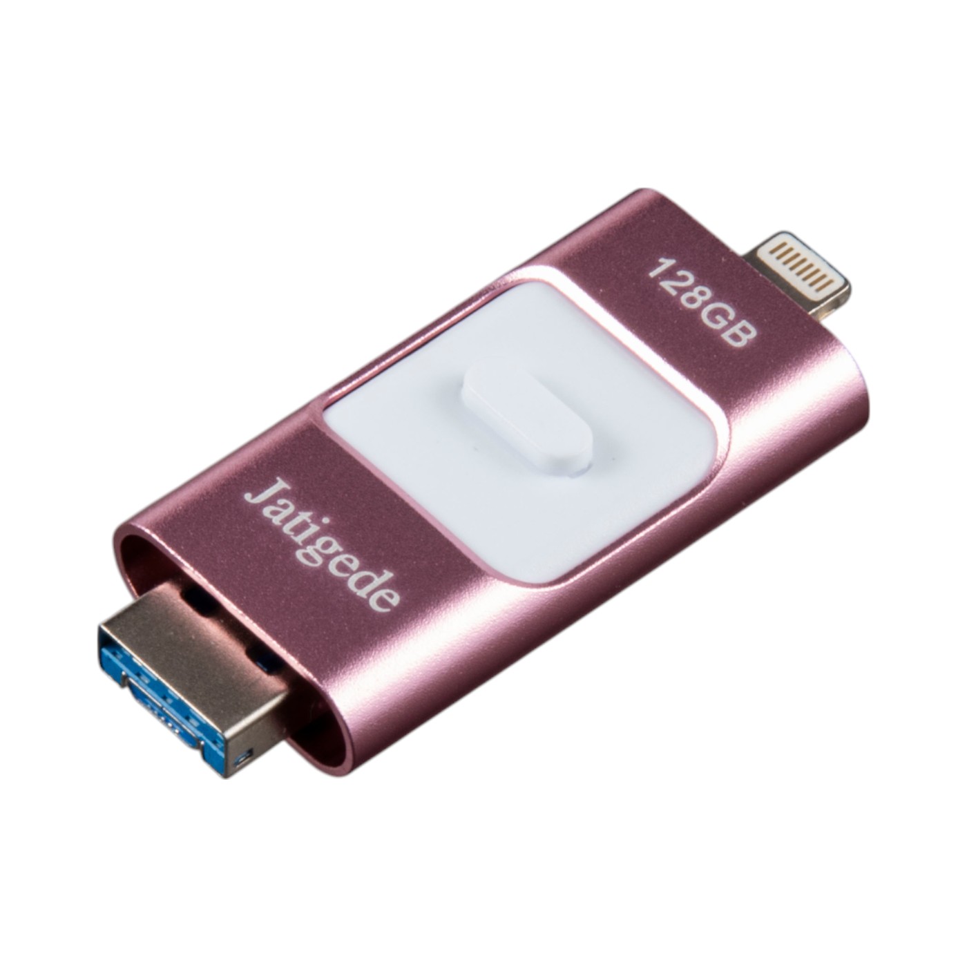 iOS対応 指紋認証 USB 256GB フラッシュ メモリ 2ポート対応 高速認識 暗号化 セキュリティ保護 360°認識 スマホ iphone256 ZibassiMFI認証取得 指紋認証iPhone用USBメモリ256GB指紋認証USB