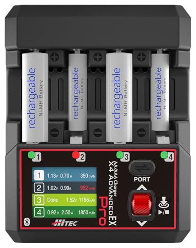 AA/AAA Charger X4 Advanced EX Pro 6
