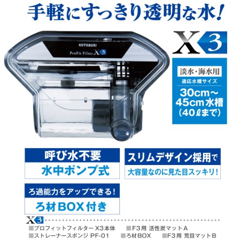 プロフィットフィルターX3 3