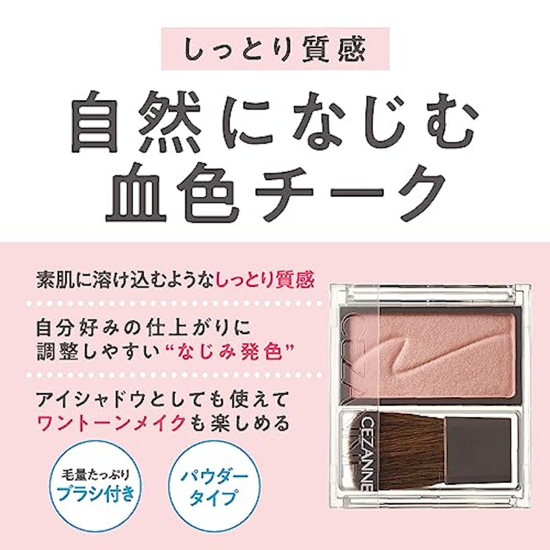 チークブラッシュ 4