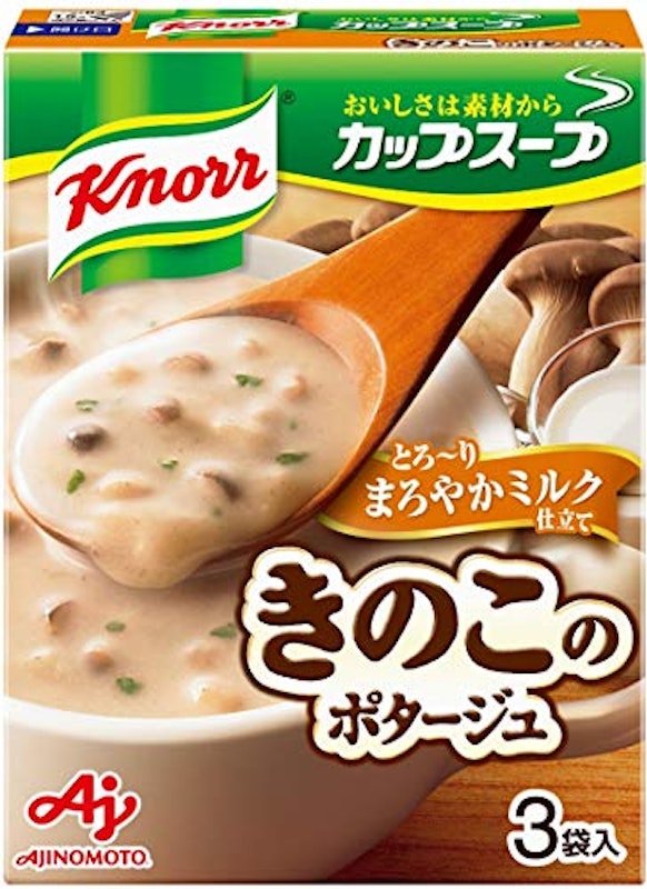 クノール カップスープ ミルク仕立てのきのこのポタージュ 1