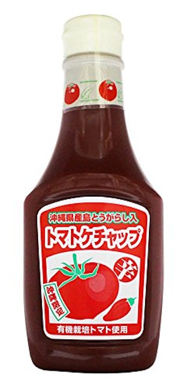 沖縄県産島とうがらし入 トマトケチャップ 1