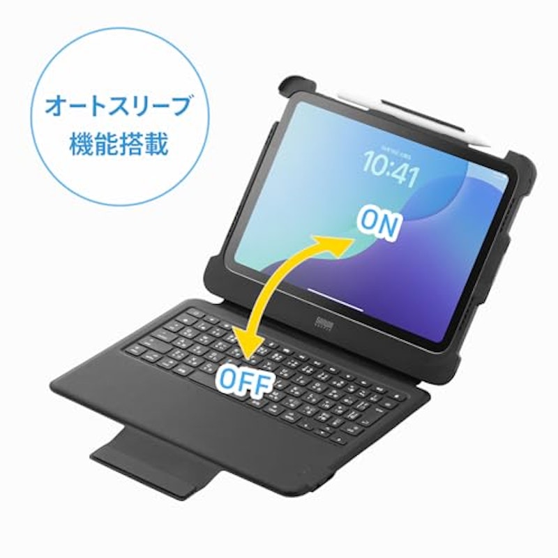 iPad 第10世代・A16専用ケース付き一体型キーボード 9