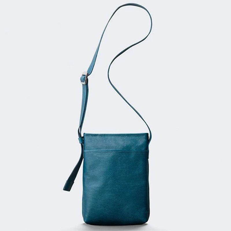 クロッシングレザーショルダーバッグ 6