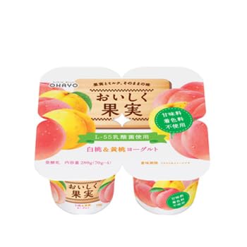 白桃&黄桃ヨーグルト 1