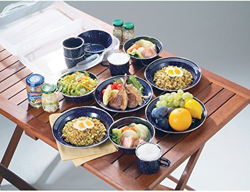 ウエストホーロー食器セット 6