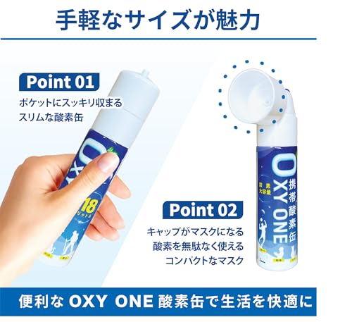 携帯酸素缶 OXY ONE 3