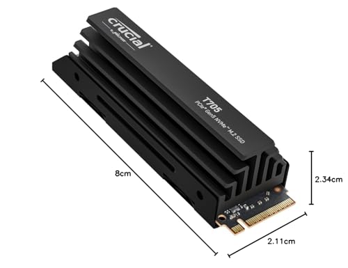 T705 PCIe Gen5 NVMe M.2 SSD 7
