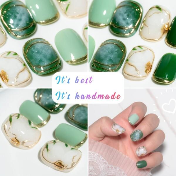 緑のネイルチップのおすすめ人気ランキング【2025年】 | マイベスト