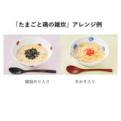 たまごと鶏の雑炊 4