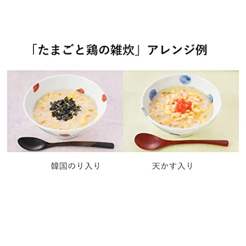 たまごと鶏の雑炊 4