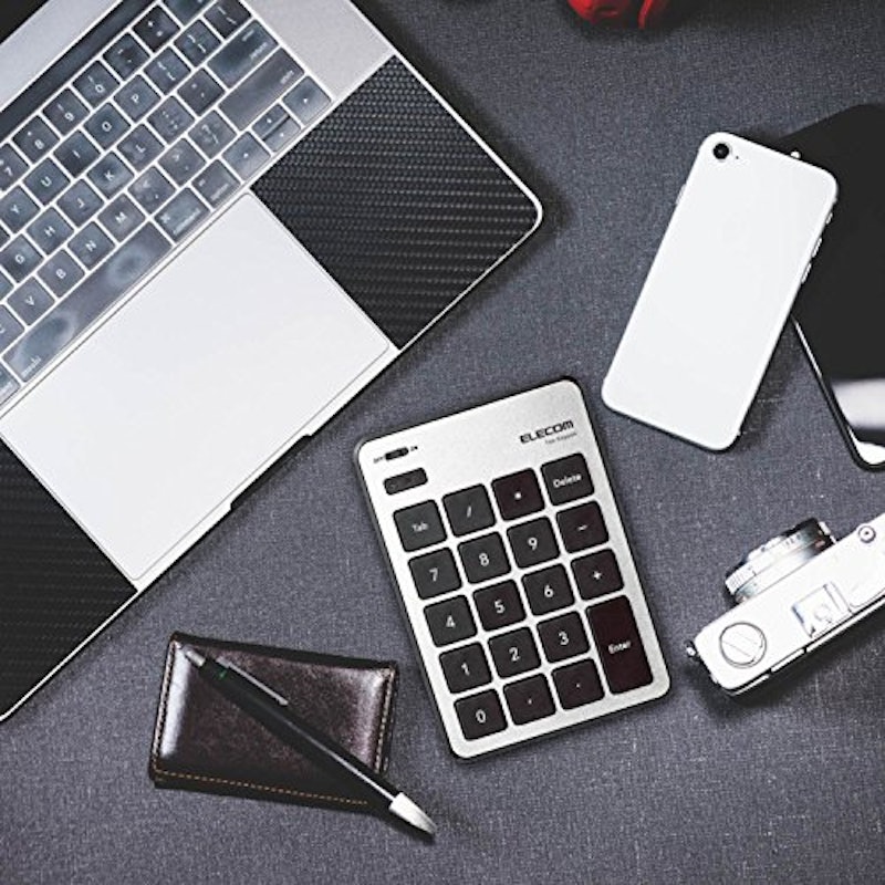 mac用Bluetooth薄型テンキーパッド 8