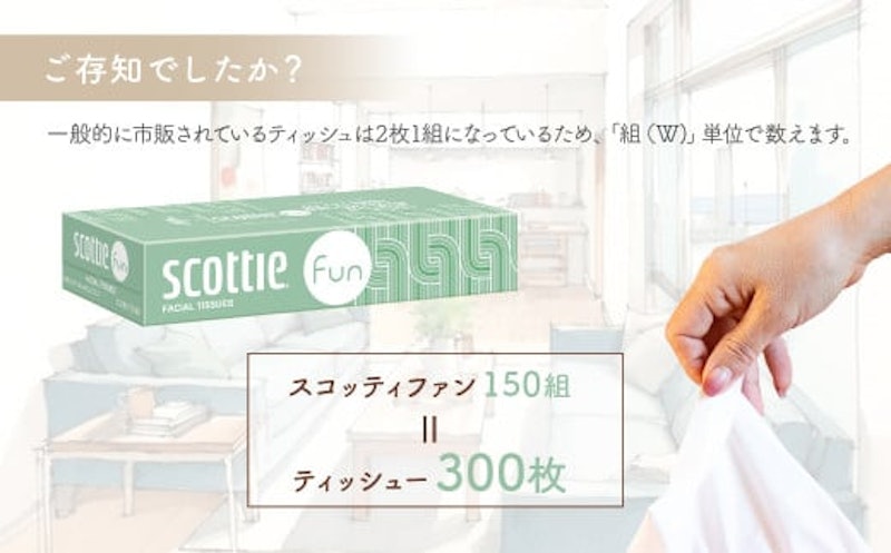 スコッティ ティシュー ファン 8