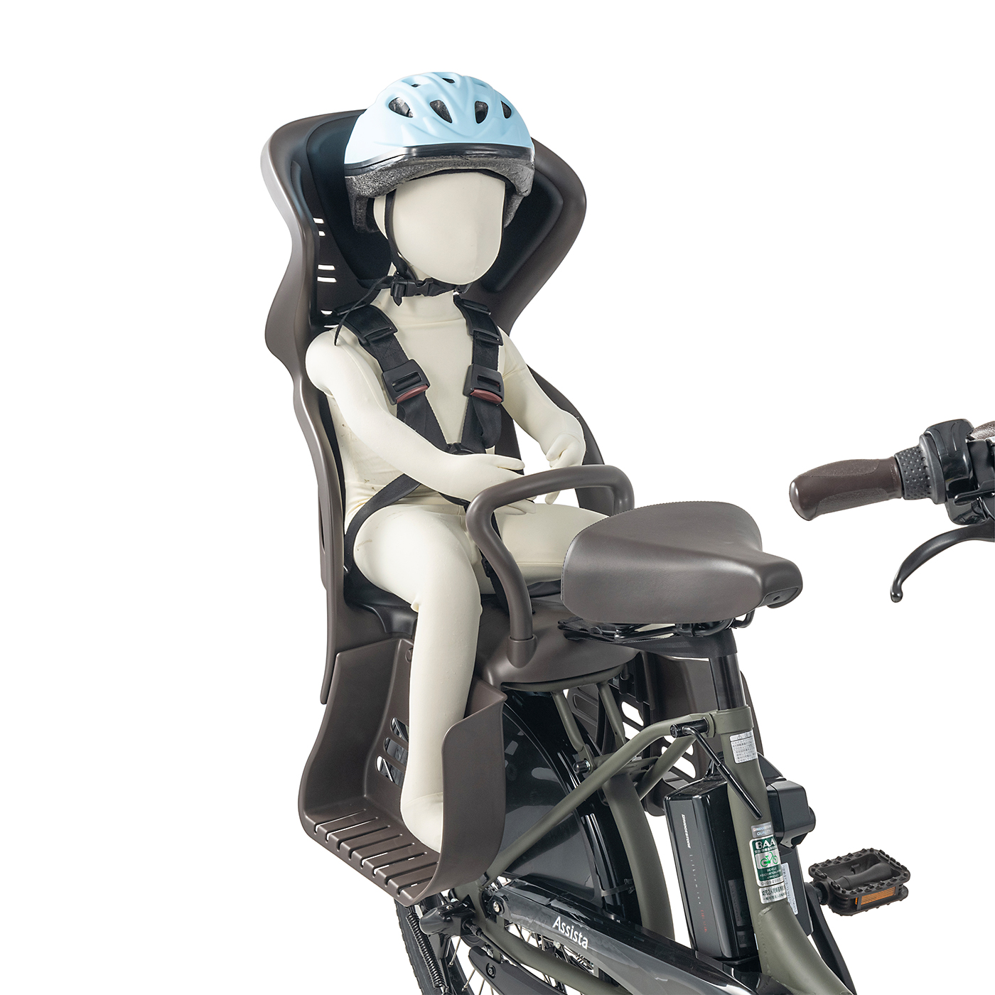 Y2396　2019モデルアシスタC⭐️　ブリヂストン　ハイクラス子供乗せ自転車 Y2396 2019モデルアシスタC⭐️ ブリヂストン ハイクラス子供乗せ