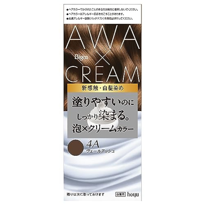 泡クリームカラー 1