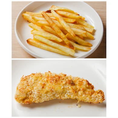 じゃがいもの甘みもしっかり味わえる。ささみかつは衣までサクサク!