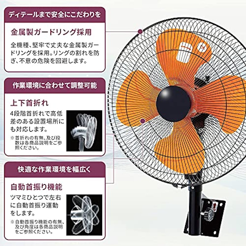 壁掛け扇 4