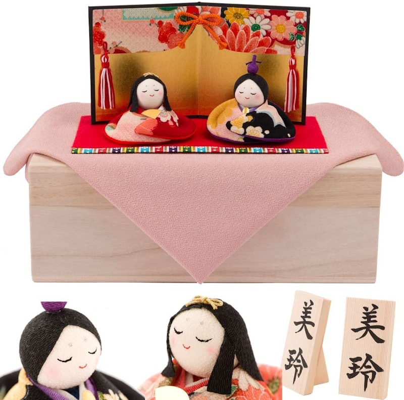友禅おすまし雛 1