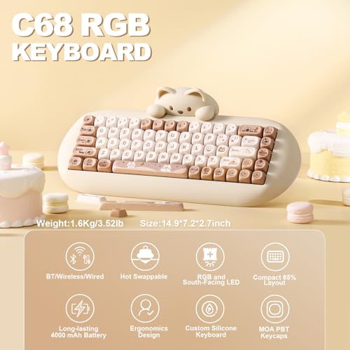 ワイヤレスメカニカルキーボード 2