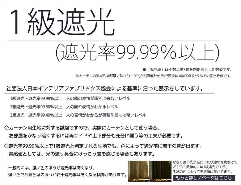 遮光1級 防炎加工 + ミラーレース 4枚セット 5