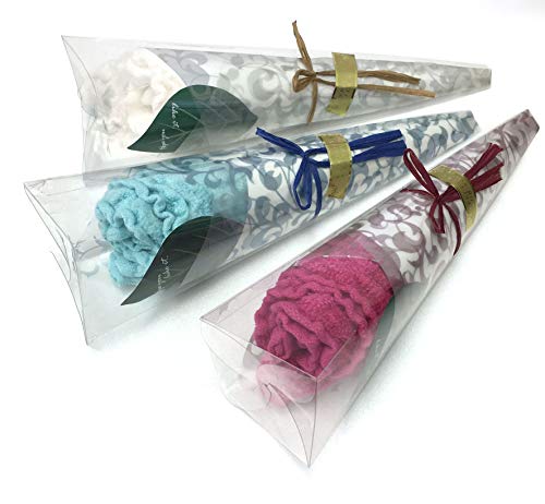薔薇の花束タオル 4