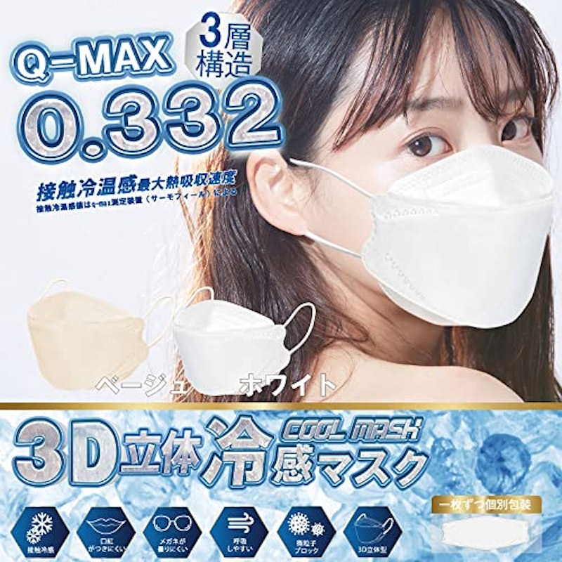 3D立体冷感マスク 2