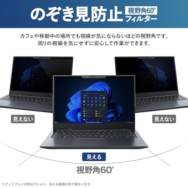 のぞき見防止フィルター 3
