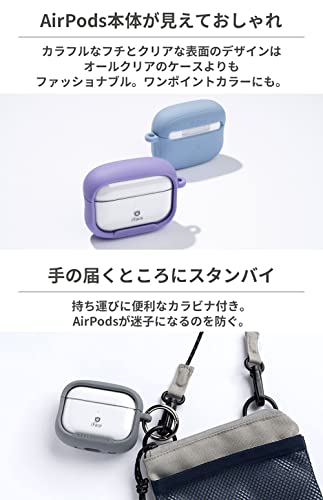 AirPods 第3世代 専用 ポリカーボネート クリアケース 3