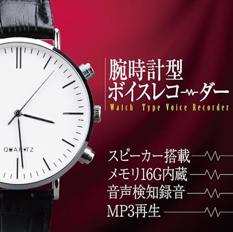 腕時計型ボイスレコーダー 2