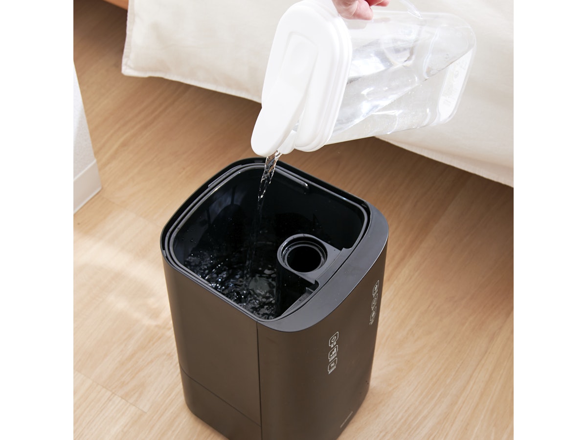 アイリスオーヤマ 上給水ハイブリッド加湿器 KUHK-500をレビュー アイリスオーヤマ 上給水ハイブリッド加湿器 KUHK-500をレビュー