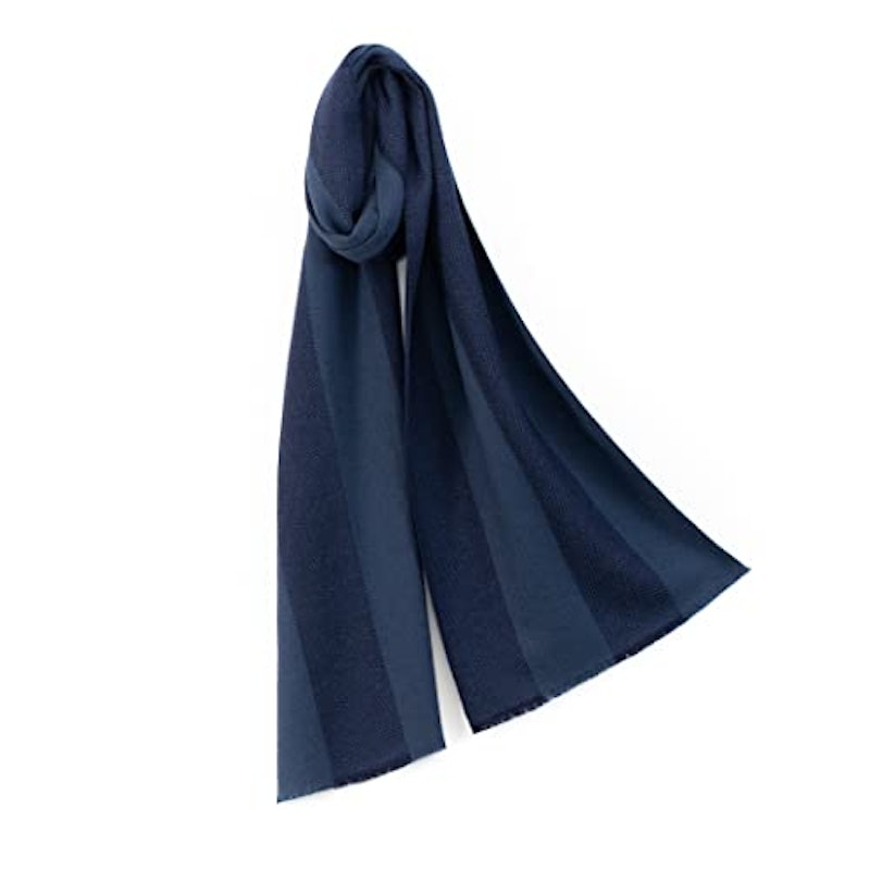 カシミヤ100% 厚手マフラー 1