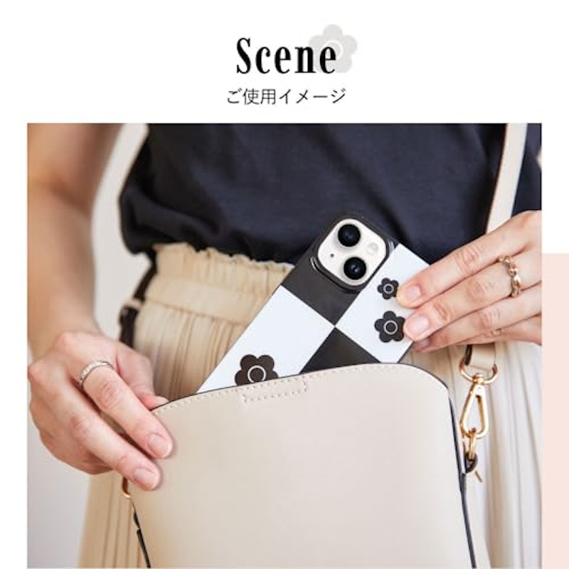 MONOTONE DESIGN HYBRID CLEAR CASE 7