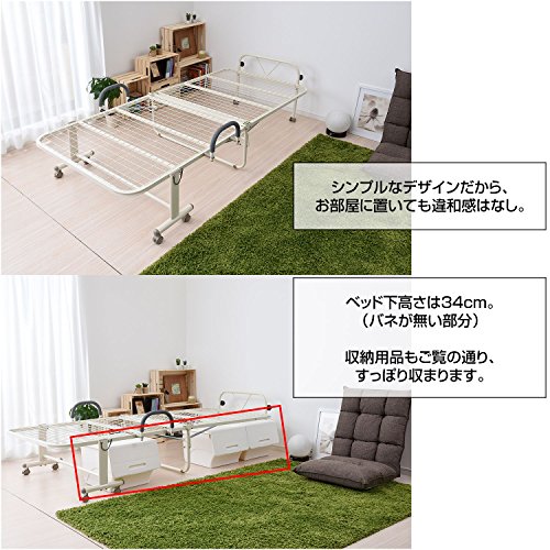 ハイタイプ 折りたたみ ベッド 3