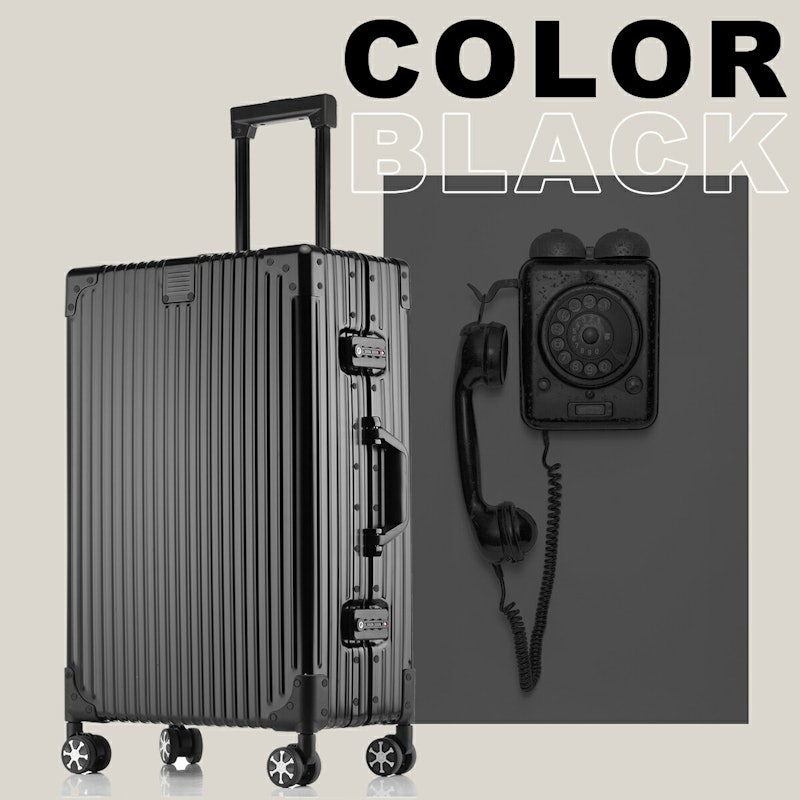 Aluminum body suitcase 3