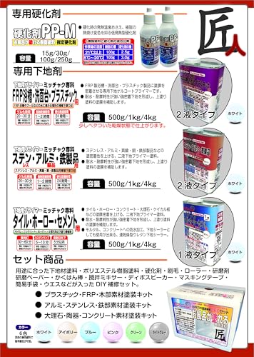 かんたん2液塗料ミッチャク専科 下地プライマー 2