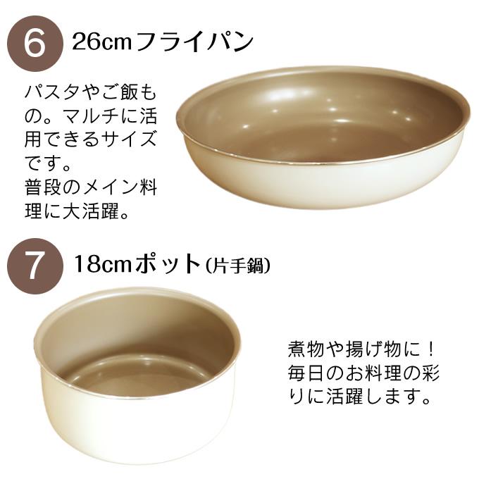 エクリティ限定フライパン8点セット 7