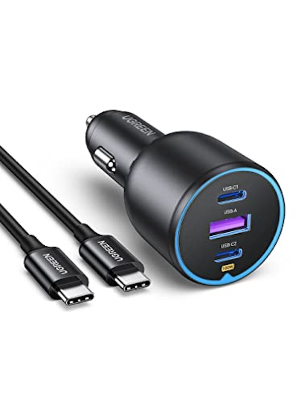 シガーソケット usb-c カーチャージャー 2