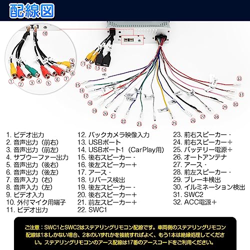 1DINカーオーディオ 8