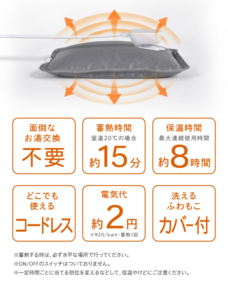 EnetanPo 電気式湯たんぽ 3
