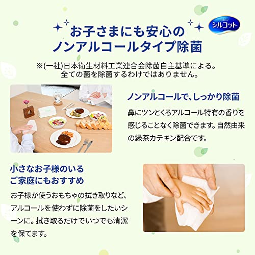 除菌ウェットティッシュ ノンアルコールタイプ 4